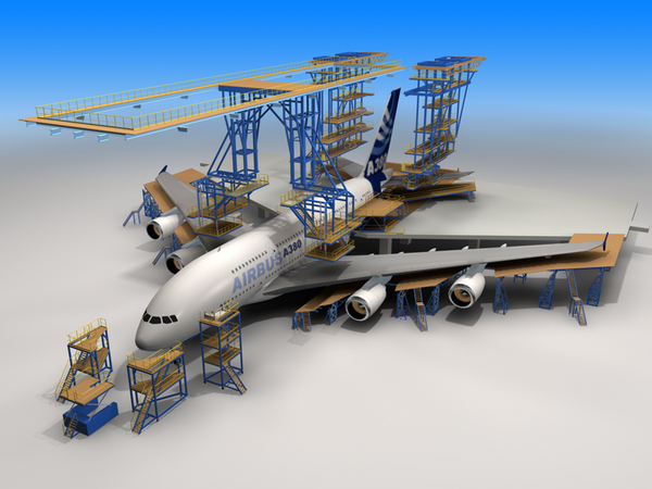 Dürr A380 3D-Animation  