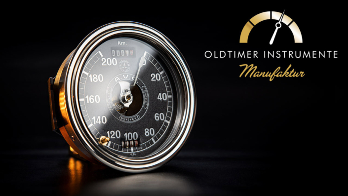 Oldtimer Instrumente Produktaufnahme