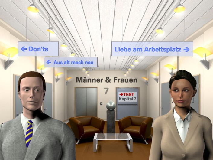 Männer & Frauen mit Kapitel